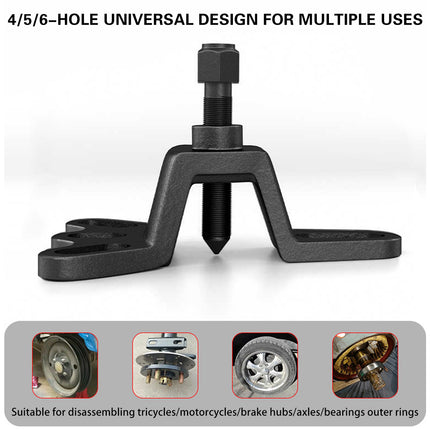 Tricycle Motorcycle Brake Drum Removal Tool For Repair Shops Easy To Operate