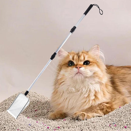 2pcs Long Handle Pet Litter Scoop Climbing Chicken Beach Scoop for Cats Dogs