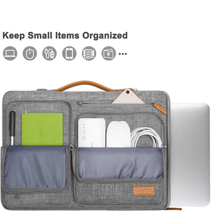 Portable Laptop Bag Shoulder Messenger Bag for Men Women Business Work Travel