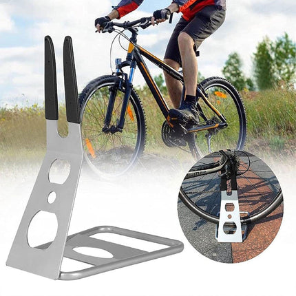 Top Quality Floor Stand Holder Triangle Rear Hub Mount Bike Bicycle Storage Rack