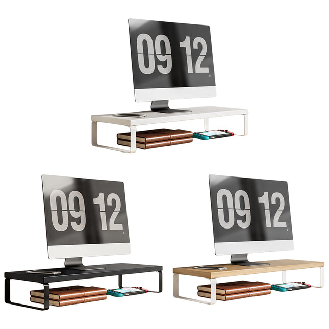 Multi-Purpose Desktop Monitor Stand Riser Durable for Desk Organizer Storage Use