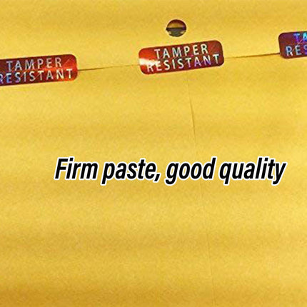 5 Rolls Tamper Proof Label Laser Self Adhesive Sealing Stickers for Security