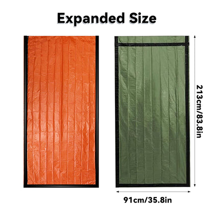 Multi-Functional Emergency Blanket Waterproof Warm Sun-Proof for First Aid Use