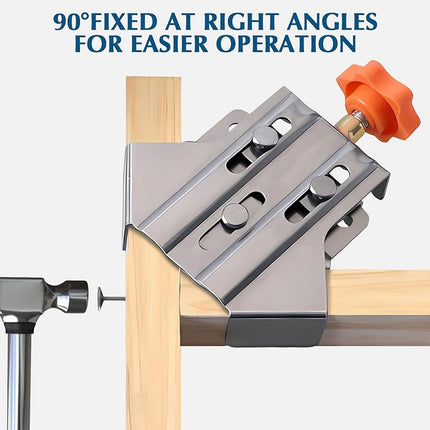 Angle Clamp Set 4pcs 90-Degree Adjustable L Shape Corner Woodworking Position