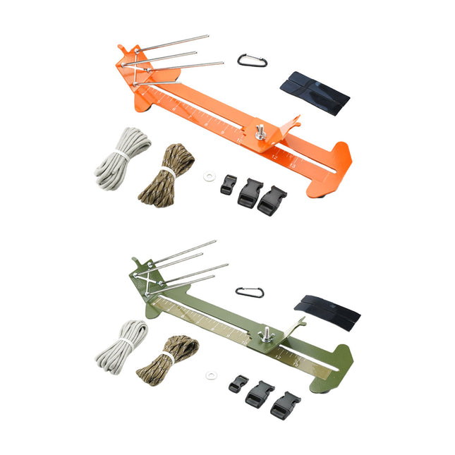 Adjustable Metal Paracord Bracelet Making Jig Braiding Tool DIY Craft Fixture