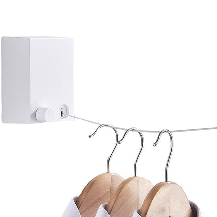 Invisible Clothesline Indoor No Drill Retractable 4.2m Space Saving High Quality
