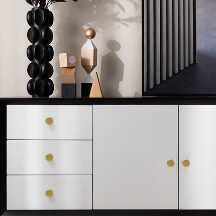 Simple Cabinet Handle Single Hole Modern Drawer Pull for Closet Door Cupboard