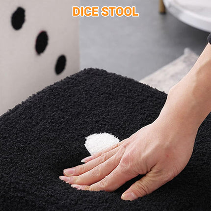 Lucky Sieve Shoe Changing Stool Sturdy Wood Material for Home Garden Kitchen