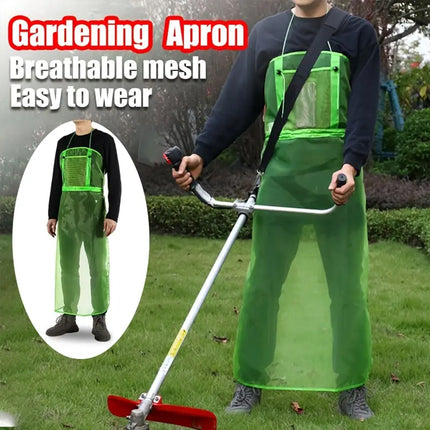 Lawn Mowing Logging Protective Apron Anti-Cut Anti-Splash Waterproof Durable
