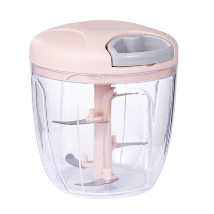 900ml Manual Meat Mincer Garlic Chopper Rotate Garlic Press Crusher Meat Grinder