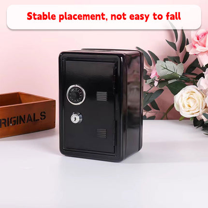 Piggy Bank Safe Cash Register Box Small Household Money Storage Safe