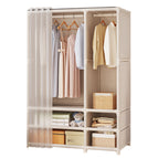 No drawers - Double row - White