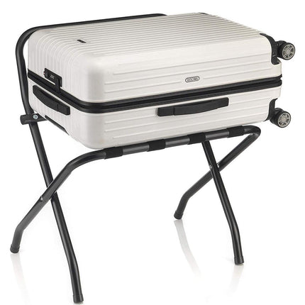 Stainless Steel Foldable Luggage Rack Portable Storage Stand for Suitcase Travel