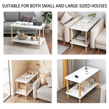 Sofa Coffee Table Household Storage Rack Living Room Furniture Shelf Organizer