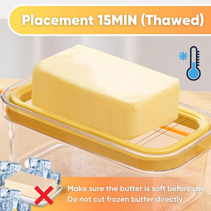 With Lid Butter Cutting Box Slicers Case Cheese Slicers Butter Dish Box