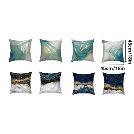 4PCS Home Printed Pillow Cases Decorative Cushion Covers Sofa Pillow Covers