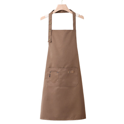 Adjustable Work Apron Neck Strap Waist Tie Kitchen Cooking Bib Apron Men Women