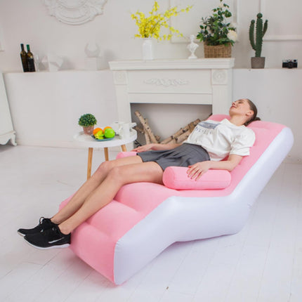 Portable Inflatable Lounge Sofa Chair Outdoor Recliner Air Couch Folding Seat