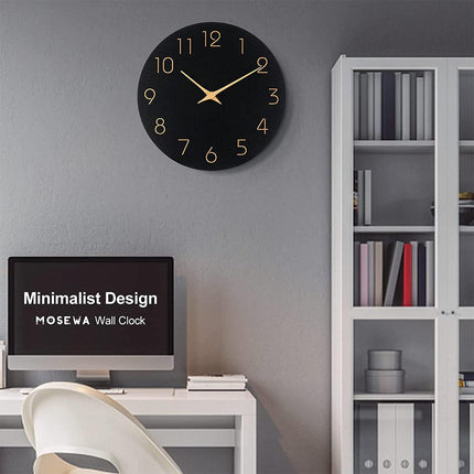 12 Inch Digital Wall Clock Simple Hanging Watch for Living Room Home Decoration