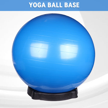 Yoga Ball Stabilizing Base Non Slip Fitness Accessory for Yoga Pilates Exercise