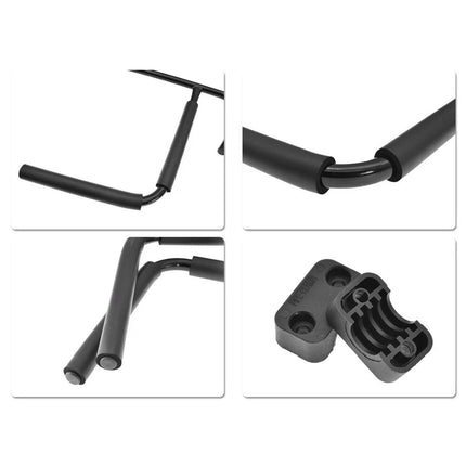 Heavy Duty Iron Wall Mount Kayak Storage Rack for Garage Canoe Paddleboard