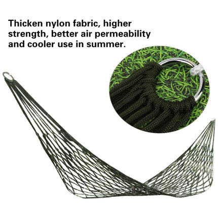 Outdoor Hammock Camping Beach Portable Lightweight Easy to Carry Durable