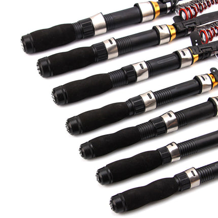 Portable Mini Fishing Rod Fishing Gear Compact Travel Rods for Outdoor Sports