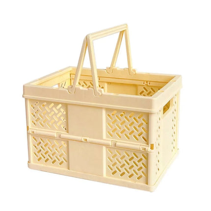 Desktop Organizer Rack Folding Storage Boxes Decorative Shelf For Home Office