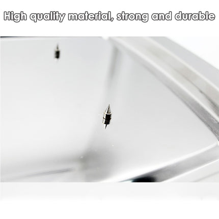 Stainless Steel Grill Plate Meat Roasting Tray with Spikes Barbecue Rack Tool