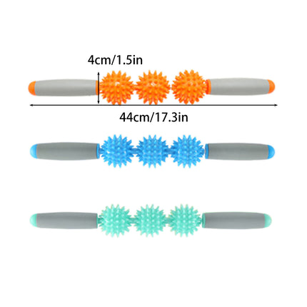 Massage Exercise Roller Yoga Stick for Muscle Fitness Home Gym