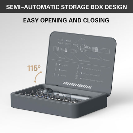 40 in 1 Ratchet Screwdriver Set Sturdy Durable Steel Bits for Auto Home Repair