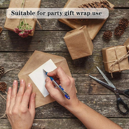Brown Kraft Paper Rolls 5pcs Gift Wrapping Decoration Packaging Craft Sheets