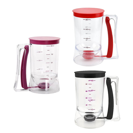 Batter Dispenser Measuring Cup Funnel Cake Cupcake Pancake Baking Tool