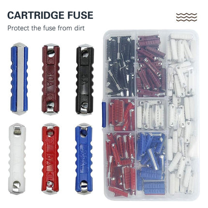 200PCS Automotive Torpedo Fuse Set Boxed for Vehicle Auto Electrical Protection
