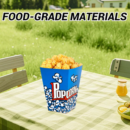 Popcorn Box Snack Box Fries Box Disposable Food Container For Fast Food Takeaway