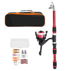 Ultra Short Pocket Portable Fishing Rod Compact Short Rod for Travel Angling