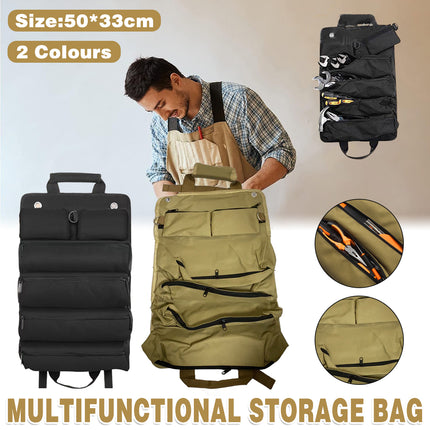 Portable Car Hardware Tool Kit Durable Oxford Bag for Vehicle Emergency Repair