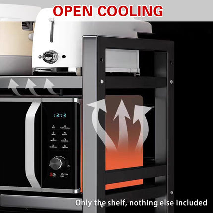 Retractable Home Double Layer Oven Rack Heat Resistant Durable Space Saving