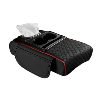 Car Armrest Pad Central Console Storage Box Lift Cushion Rest Support Organizer