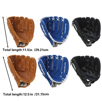 Baseball Glove Thickened Softball Glove Pitcher Mitt Sports Training Outdoor