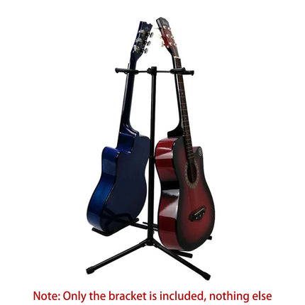 2/3Head Guitar Stand with Height Adjustment Foldable Holder Guitar Stand Bass