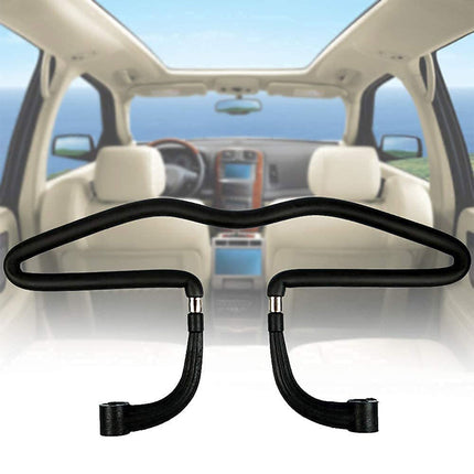 Car Clothes Rack Back Seat Hanger Bar Vehicle Garment Holder Travel Storage Rod