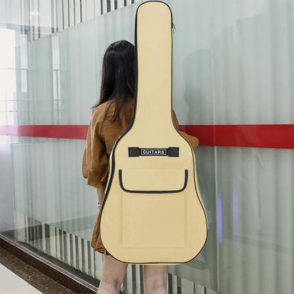 41Inch Wood Guitar Bag Basic Model 5MM Thick Cotton Double Strap Soft Guitar Bag