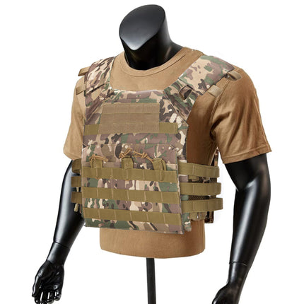 Outdoor Tactical Vest Adjustable Utility Vest Airsoft Paintball Gear
