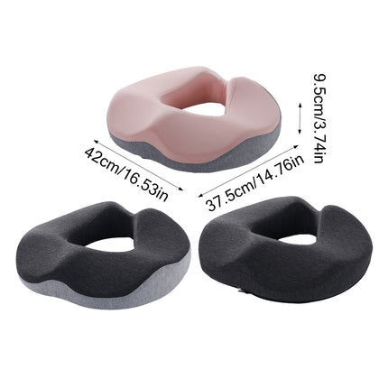 Memory Foam Ergonomic Seat Cushion for Long Sitting Office Home Car Chair