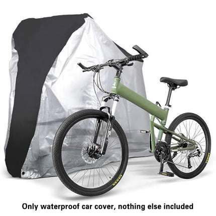 Large Bikes Cover Outdoor Rain Sun Protector for Bicycle Dustproof Waterproof