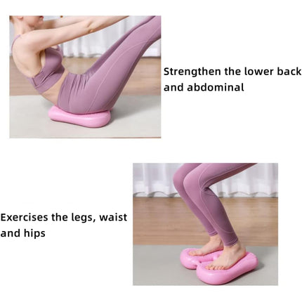 Inflatable Foot Pedal Stepper Fitness Equipment Non Slip Durable for Home