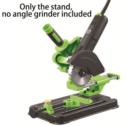 Universal Angle Grinder Stand Adjustable Cutting Tool Holder Support Table Saw Base