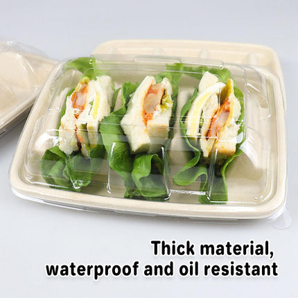 50PCS Taco Box Disposable Paper Tray Food Serving Holder Takeout Party Catering