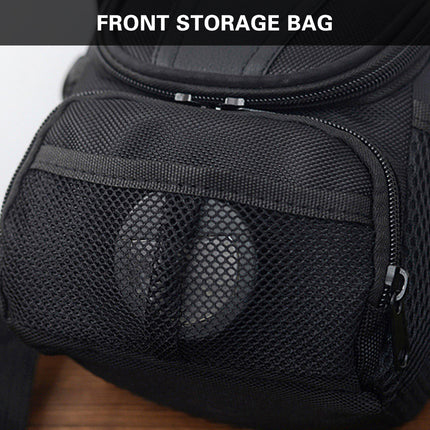 Shoulder Camera Bag Durable with Multi-Compartment for DSLR SLR Use 14x12x17cm